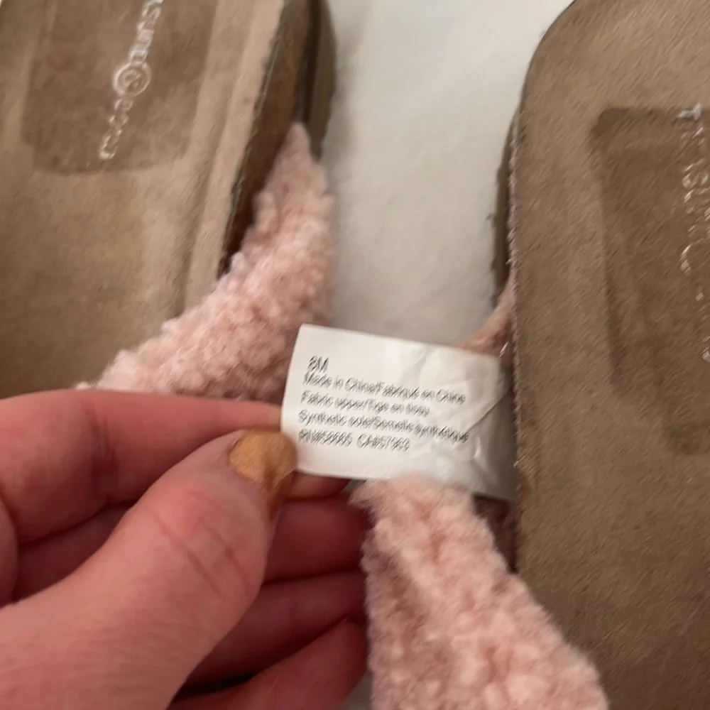 Treasure and bond Sherpa sandals